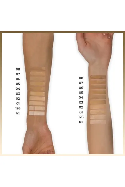  تصویر 2 : کرم پودر مات‌کننده با ماندگاری بالا 02 Natural Beige بژ طبیعی نوت Note 