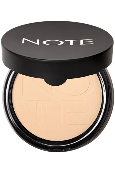 خرید و قیمت پودر فشرده ابریشمی درخشان 01 Beige بژ روشن با جلوه طبیعی Note نوت اصل