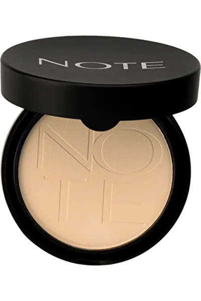  تصویر 1 : پنکیک فشرده ابریشمی 03 Medium Beige بژ متوسط با پوشش یکدست و طبیعی نوت Note 