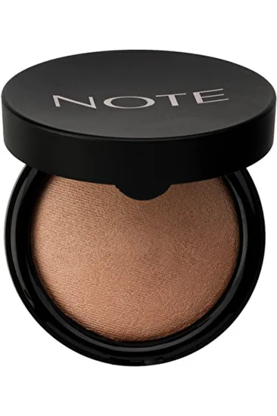  تصویر 4 : پودر بیکد آرایشی شماره 02 Brown قهوه‌ای روشن با جلوه مات نوت Note 