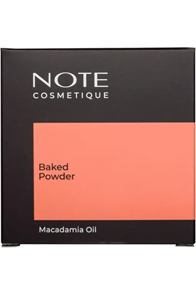  تصویر 3 : پودر بیک شماره 03 Brown  رنگ قهوه‌ای طبیعی برای آرایش مات و یکدست نوت Note 