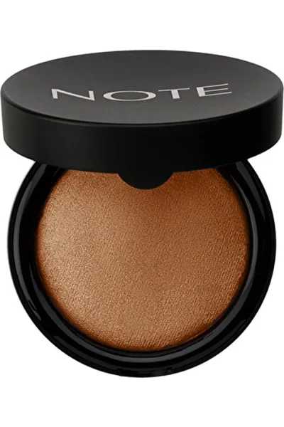  تصویر 4 : پودر بیک شماره 03 Brown  رنگ قهوه‌ای طبیعی برای آرایش مات و یکدست نوت Note 