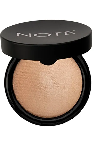  تصویر 4 : پودر بیکد Pudra 06 Beige رنگ بژ قهوه‌ای روشن برای آرایش طبیعی نوت Note 