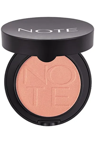 خرید و قیمت رژگونه فشرده ابریشمی با درخشش طبیعی، رنگ 12 Rosy Glow صورتی Note نوت اصل