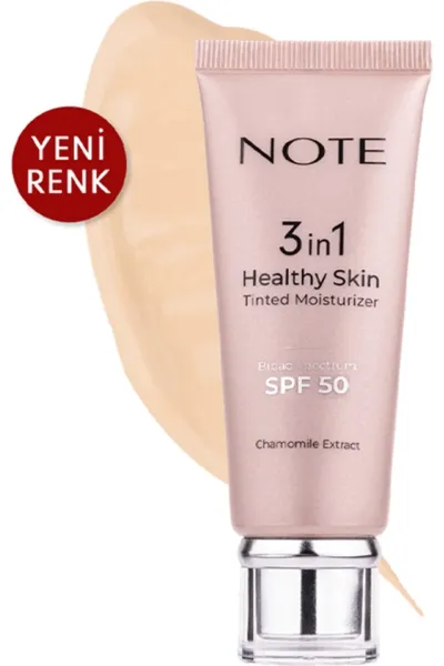 خرید و قیمت کرم مرطوب‌کننده رنگی سه‌کاره 00 Light رنگ روشن طبیعی با پوشش سبک Note نوت اصل