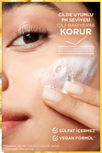  تصویر 2 : Garnier گارنیر C ژل شوینده روشن کننده ویتامین  