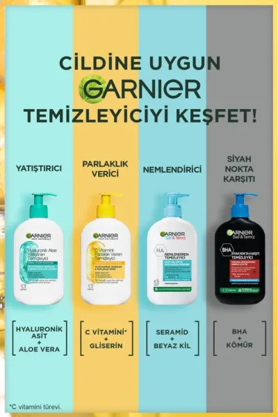  تصویر 6 : Garnier گارنیر C ژل شوینده روشن کننده ویتامین  