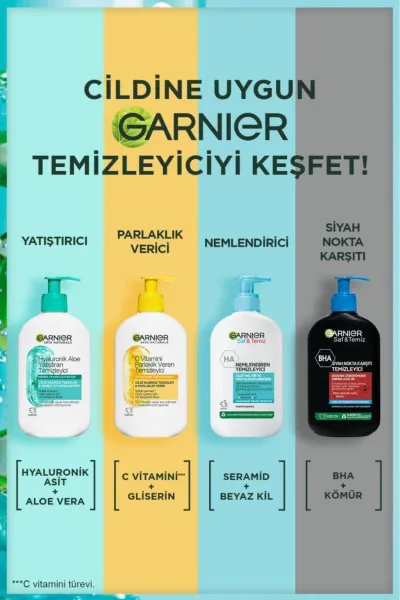 تصویر 6 : Garnier گارنیر  ژل شوینده آبرسان قوی هیالورونیک اسید  