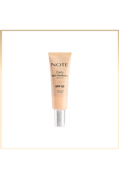  تصویر 4 : کرم‌پودر تینت پوست Daily Skin Perfector رنگ 100 Nude پوستی نوت Note 
