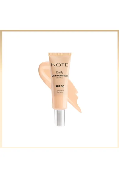  تصویر 5 : کرم‌پودر تینت پوست Daily Skin Perfector رنگ 100 Nude پوستی نوت Note 