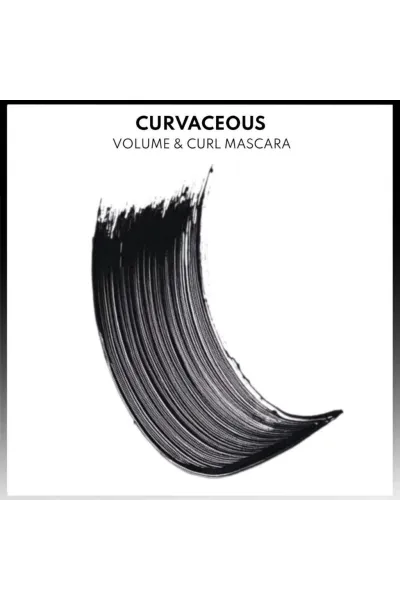  تصویر 3 : ریمل حجم‌دهنده و فرکننده مژه Curvaceous رنگ Siyah (مشکی) نوت Note 