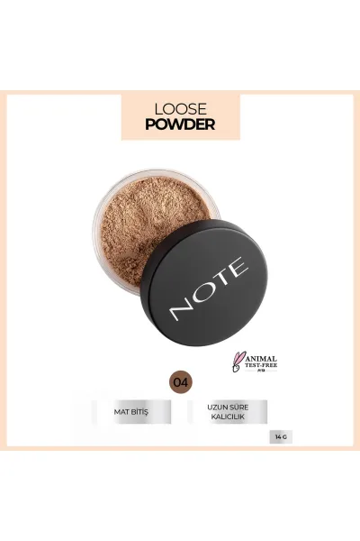  تصویر 3 : پودر فیکس شل 04 Beige بژ روشن برای تثبیت و مات‌کردن آرایش نوت Note 