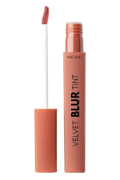 خرید و قیمت رژ لب مات مخملی مرطوب‌کننده رنگ 01 Velvet Nude قهوه‌ای روشن Note نوت اصل
