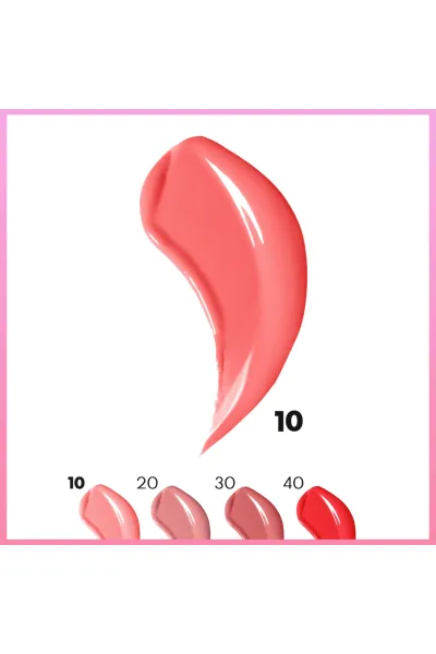  تصویر 6 : تینت مایع لب و گونه 10 Peach Veil  رنگ صورتی هلویی طبیعی نوت Note 