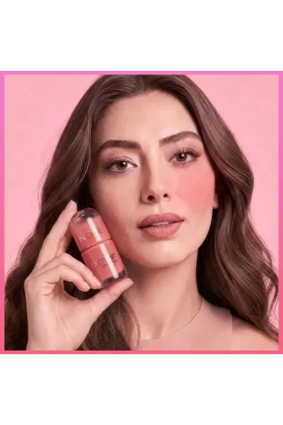  تصویر 2 : تینت لب و گونه مایع 20 Nude Harmony رنگ صورتی نود برای آرایش طبیعی نوت Note 