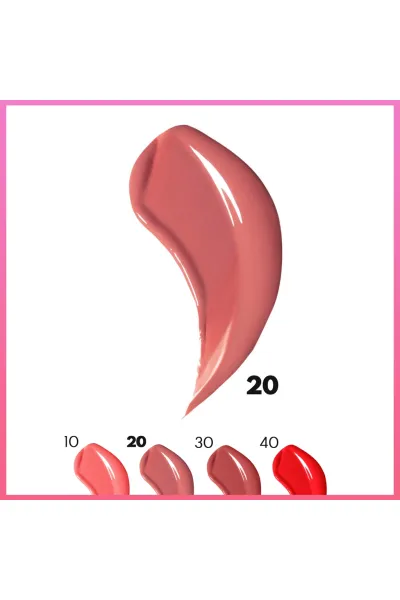  تصویر 6 : تینت لب و گونه مایع 20 Nude Harmony رنگ صورتی نود برای آرایش طبیعی نوت Note 