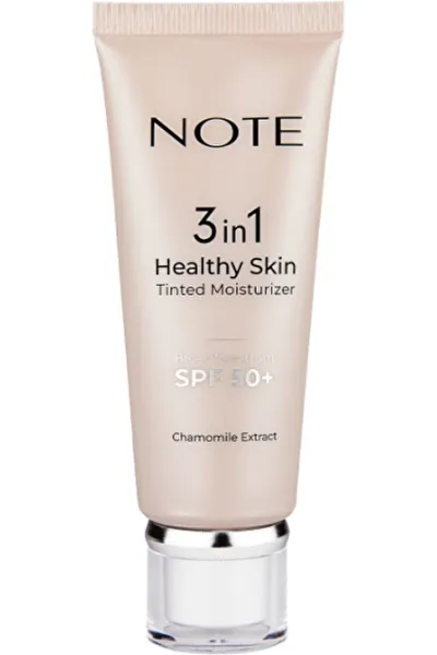 تصویر 2 : مرطوب‌کننده رنگی سه‌کاره Healthy Skin  رنگ 1 Beige بژ روشن نوت Note 
