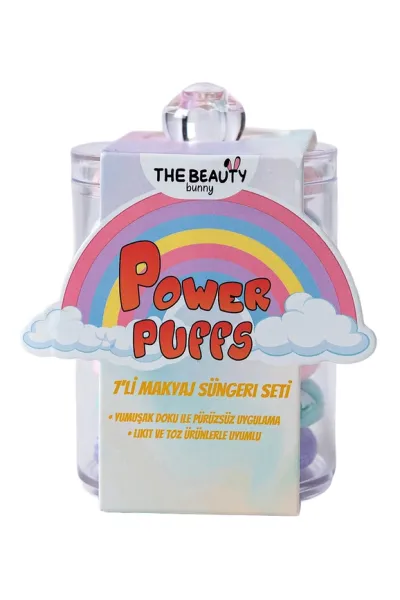 ست ۷ عددی پد آرایشی اسفنجی برای پخش پودر فیکس و پنکک The Bath Bunny 