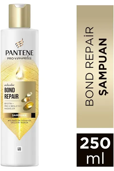  تصویر 1 : شامپو ترمیم‌کننده پیوندهای مولکولی برای موهای آسیب‌دیده پنتن Pantene 