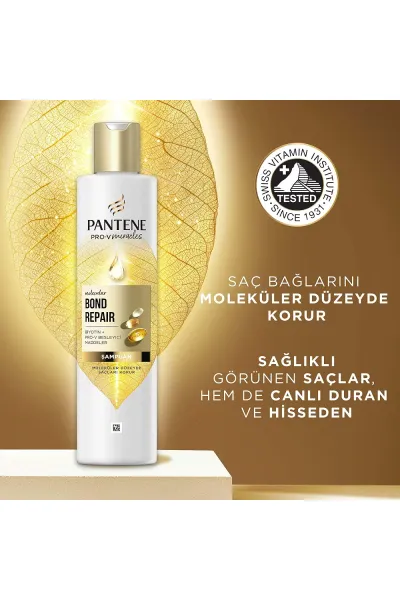  تصویر 4 : شامپو ترمیم‌کننده پیوندهای مولکولی برای موهای آسیب‌دیده پنتن Pantene 