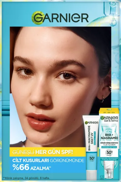  تصویر 1 : Garnier گارنیر  ضدآفتاب فلوئیدی نیاسینامید  