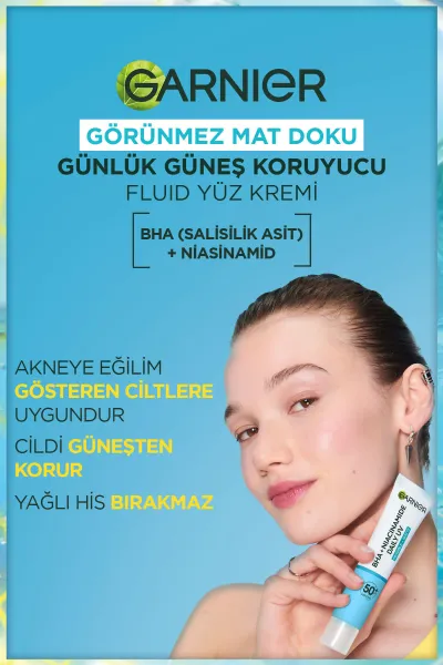  تصویر 4 : Garnier گارنیر  ضدآفتاب فلوئیدی نیاسینامید  