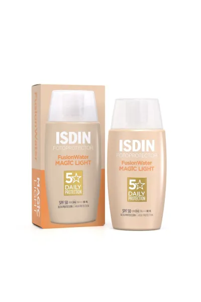 ضدآفتاب رنگی فیوژن واتر مجیک لایت ایزدین ISDIN