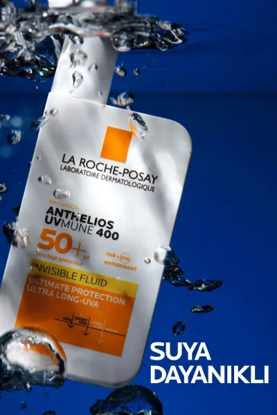  تصویر 2 : LA ROCHE POSAY لاروش پوزای  فلوئید ضدآفتاب بی‌رنگ  