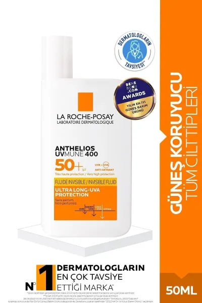 فلوئید ضدآفتاب بی‌رنگ LA ROCHE-POSAY