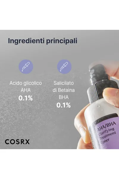  تصویر 5 : تونر برطرف کننده جوش و لایه بردار AHA + BHA کوزارکس COSRX 