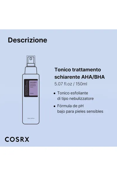  تصویر 8 : تونر برطرف کننده جوش و لایه بردار AHA + BHA کوزارکس COSRX 