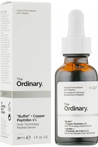  تصویر 2 : سرم جوانساز بافت + کوپر پپتاید اوردینری The Ordinary 