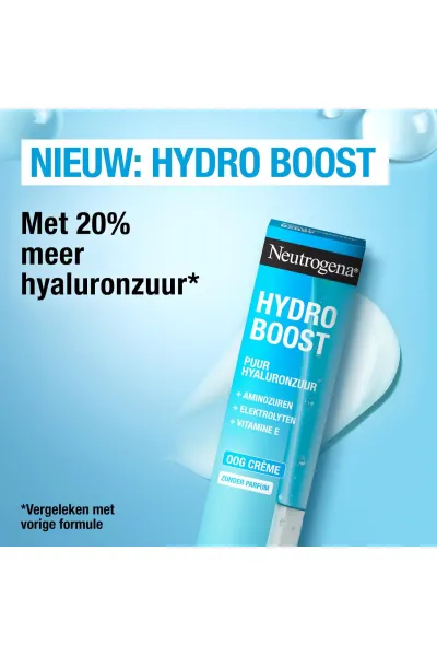  تصویر 3 : سری جدید کرم دور چشم هیالورونیک اسید هیدروبوست نوتروژینا Neutrogena 