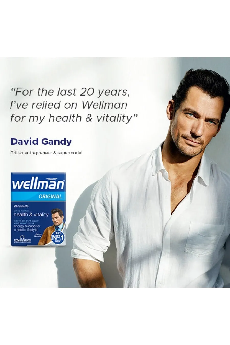 معرفی مکمل آقایان ول من WellMan در تصویر تبلیغاتی سلامت و شادابی مردان معرفی مکمل آقایان ول من WellMan در تصویر تبلیغاتی سلامت و شادابی مردان