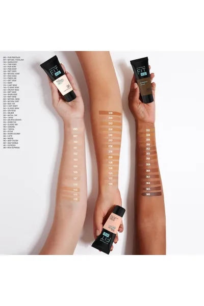  تصویر 4 : Maybelline New York میبلین نیویورک 110 کرم پودر پوست چرب شماره  
