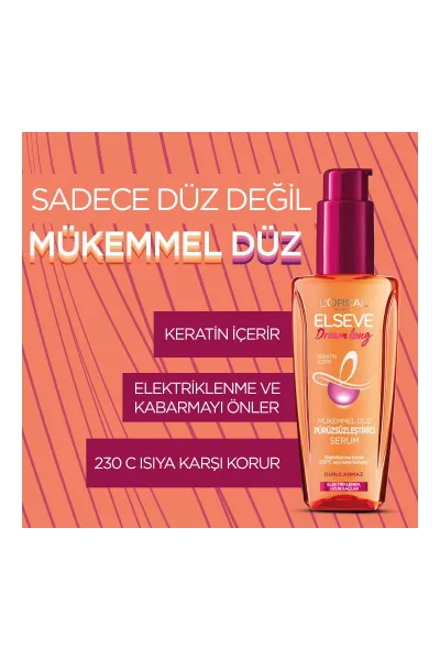  تصویر 5 : L'Oreal Paris لورال پاریس Elseve Dream Long سرم مو کراتین  