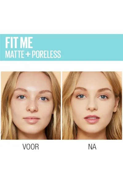  تصویر 3 : Maybelline New York میبلین نیویورک 102 کرم پودر پوست چرب شماره  