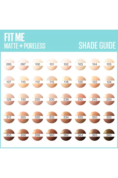  تصویر 6 : Maybelline New York میبلین نیویورک 102 کرم پودر پوست چرب شماره  