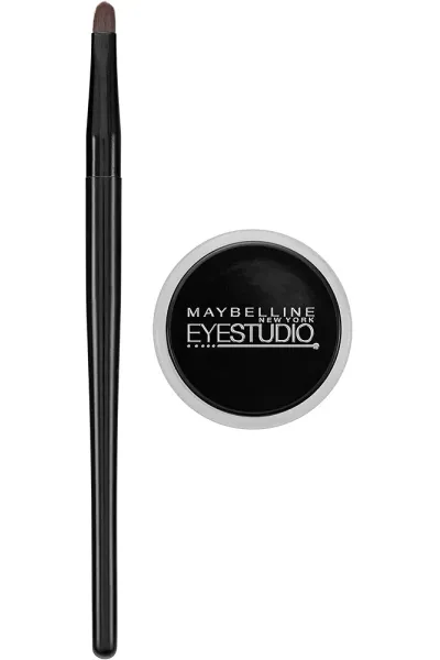  تصویر 1 : Maybelline New York میبلین نیویورک  خط چشم ژلی کاسه ای مشکی  