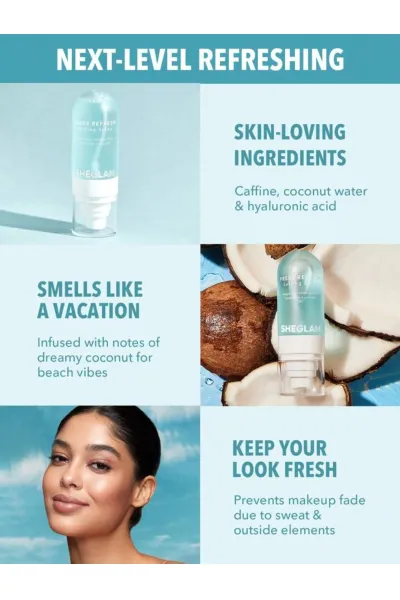  تصویر 1 : اسپری فیکس آبرسان شیگلم Sheglam 