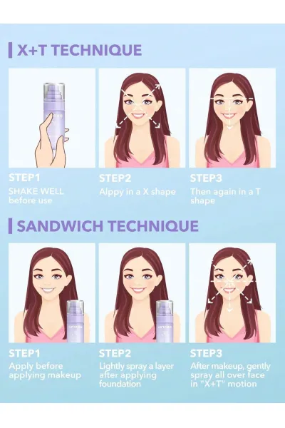  تصویر 6 : اسپری‌فیکس لاکد این شیگلم Sheglam 