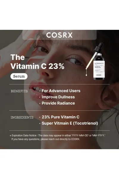  تصویر 1 : سرم ۲۳ درصد ویتامین C کوزارکس COSRX 
