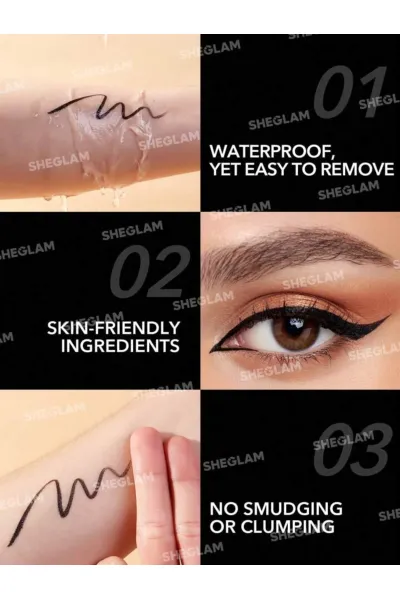  تصویر 4 : Sheglam شیگلم  خط‌چشم ماژیکی ضدآب  