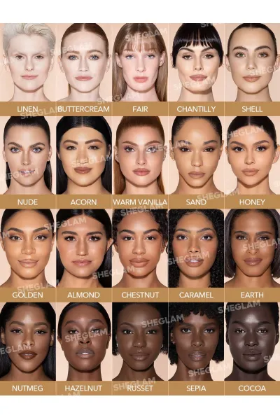  تصویر 3 : Sheglam شیگلم BUTTERCREAM کانسیلر فول کاور ۱۲ ساعته رنگ  