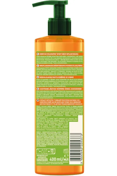  تصویر 1 : Garnier گارنیر Goodbye Damage کرم مو کراتین ۱۰ کاره  