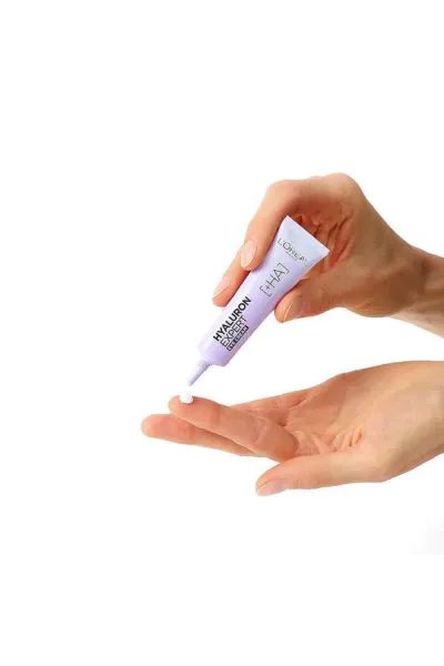  تصویر 1 : L'Oreal Paris لورال پاریس  کرم دور چشم هیالورونیک اسید پلاس  