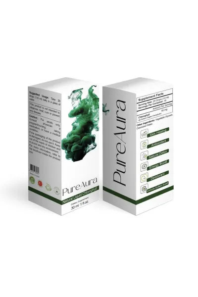 خرید و قیمت قطره کلروفیل PureAura  پیور آورا اصل