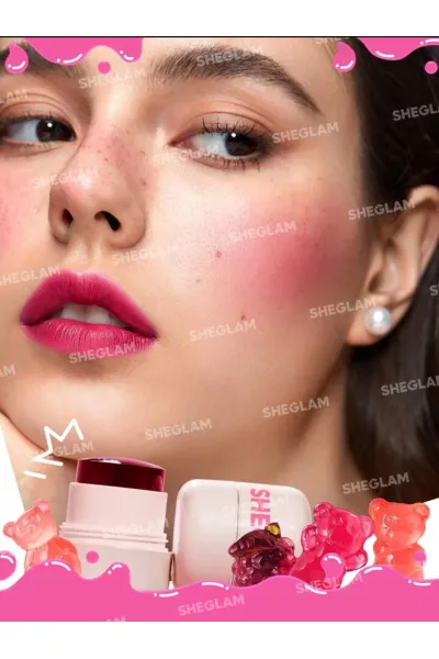  تصویر 6 : Sheglam شیگلم Cheerio تینت ژله‌ای لب و گونه رنگ  
