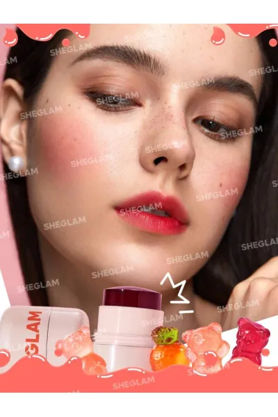  تصویر 6 : Sheglam شیگلم Coucou تینت ژله‌ای لب و گونه رنگ  