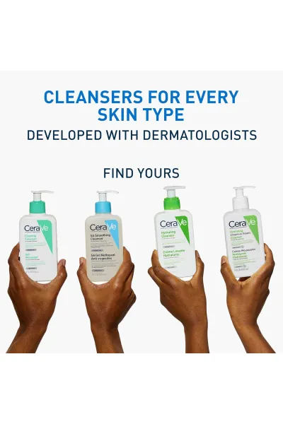  تصویر 3 : شوینده کرمی آبرسان سراوی Hydrating Cleanser مناسب پوست نرمال تا خشک 473ml سراوی CeraVe 